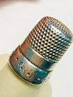 Vintage Sterling Thimble (NO MARK VERY OLD )  ID. Number 179