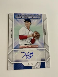 2015 Panini Elite Extra Back Future Henry Owens #26 Auto /10 Boston RedSox - Picture 1 of 2