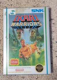 ikari warriors nes - Complete With Box. Manual, Everything