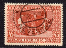 Bosnia & Herzegovina 45 Heller Stamp c1910 Used (813b)