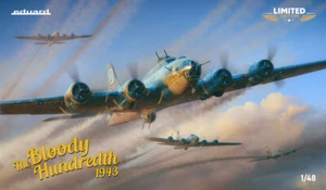 Eduard Models 1/48 THE BLOODY HUNDRETH B-17 FLYING FORTRESS 1943 - Picture 1 of 8