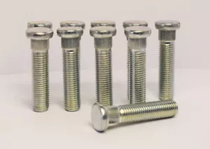10 pernos de rueda M12 x 1,5 golpe, spline de 12,4 mm, hilo de 52 mm - Imagen 1 de 2