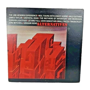 Alternatives LP Yellow Warner Label 1873 Hendrix Neil Young Zappa James Taylor - Picture 1 of 17