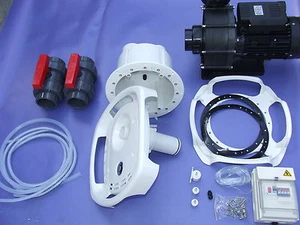 Schwimmbecken Gegenstromanlage AquaJet Jet Swim 84m³/h 4,0HP 380/400V - Bild 1 von 2