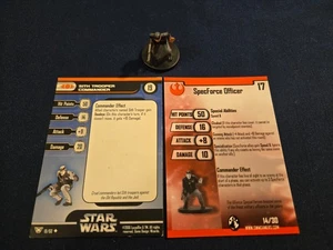 Star Wars Miniaturas Virtual + Tarjeta Reg Oficial SpecForce (Comandante de Soldado Sith) - Imagen 1 de 1