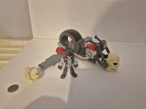 Imaginext Lobo & Dawg Skull Motorcycle Figure, DC Super Villains, Batman Gotham - Picture 1 of 3