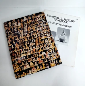 Sebastian Miniature Collection HC 1982 & Value Handbook Guide 1990 Lot 2 Books - Picture 1 of 15