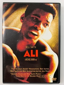 ALI : DVD MOVIE Will Smith / John Voight / Jamie Foxx / Ron Silver LIKE NEW - Imagen 1 de 2