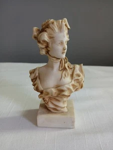 Vintage K's Collection Victorian Woman Bust Table Sculpture 5.5" Tall - Picture 1 of 22