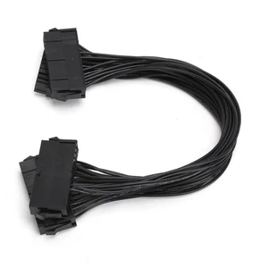 24Pin Cables Synchronous Extension Cable 3 Power Supply PSU Adapter For BitC NEW - Afbeelding 1 van 12