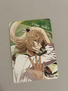 Collar X Malice Otomate Japan Import Otome Merch Pearl Card Kageyuki Shiraishi - Picture 1 of 1