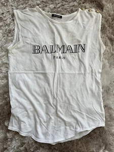 Balmain Damen Shirt Weiß Franz. 38 - Bild 1 von 6