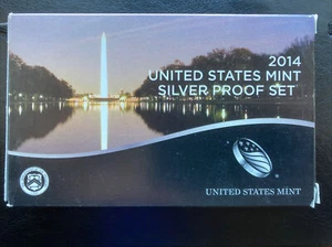 2014-S US Mint SILVER Proof Set SILVER - Picture 1 of 3