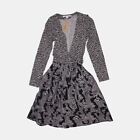Diane Von Furstenberg Wrap Dress / Size 8 / Over the Knee / Womens / MultiC...