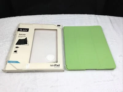 Funda rígida de plástico verde iLuv Epicarp 2012 delgada tipo folio para iPad y iPad 2 Foto 1 de 4