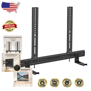 Premium Soundbar Bracket with Adjustable Height – Compatible with Most TV Types - Picture 1 of 9
