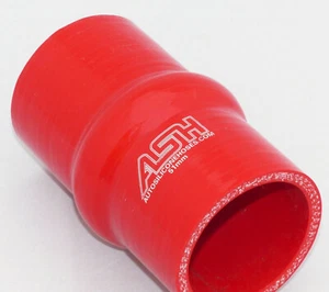 Hump, Wulstverbinder, Wulst Hose, ID 80mm, Silikonschlauchverbinder, LLK - ROT - Imagen 1 de 5