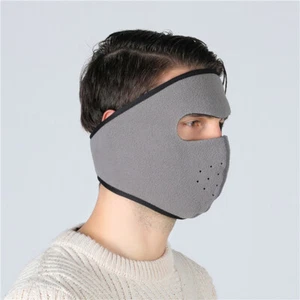 Fleece Ski Mask Cycling Full Cover Face Mask Warm Mask Outdoor Windproof Mask - Picture 1 of 22