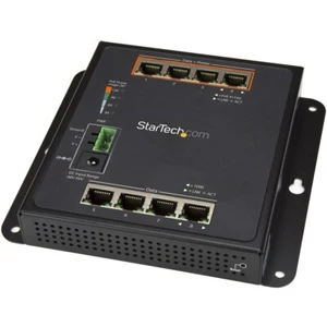 StarTech Industrial 8 Port Gigabit PoE Switch 4xPoE+ 30W -40C to +75C - Picture 1 of 3