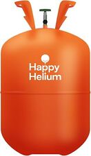 Happy Helium® Ballongas für 50 Luftballons + Füllventil | Einweg Heliumflasche