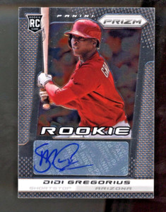 2013 Panini Prizm Auto DIDI GREGORIUS #RDG Rookie Auto RC