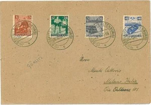 10604 - GERMANY - Postal History -  COVER: GROSSRASCHEN 1945 - UNIFORMS WORK - Picture 1 of 1
