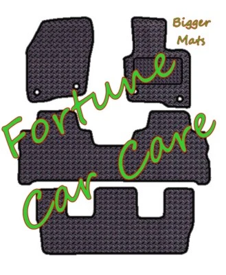 Alfombrillas de goma a medida para Ford Galaxy 2017-on versión taxi en 3 mm y 5 mm de espesor Foto 1 de 4