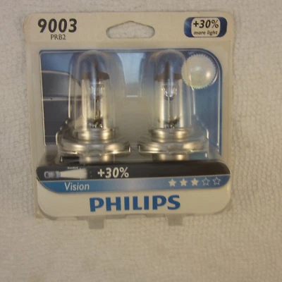 Philips More Vision 9003PRB2 67/60W Faros Pack 2 30% Más Luz. Foto 1 de 4
