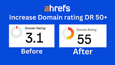 Increase Your Website Domain Rating Ahrefs DR 50+