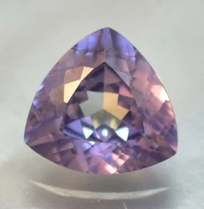 12.35 Ct Natural AAA+ Color Changing Alexandrite Trillion Loose Gem Certified - Picture 1 of 7