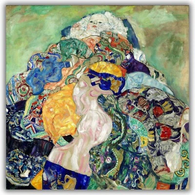 Baby von Gustav Klimt (1918) Giclée-Leinwanddruck; mehrere Größen - Bild 1 von 4