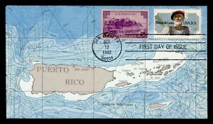 DR WHO 1982 FDC PUERTO RICO PONCE DE LEON KMC VENTURE CACHET COMBO k12623