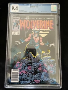 Wolverine #1 Newsstand Variant 1st Wolverine as Patch CGC 9.4 3739011004 - Picture 1 of 2