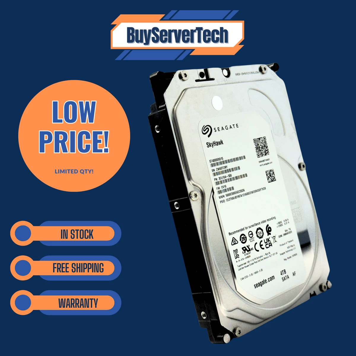 Seagate 4 TB Internal Hard Disk Drives for sale - eBay