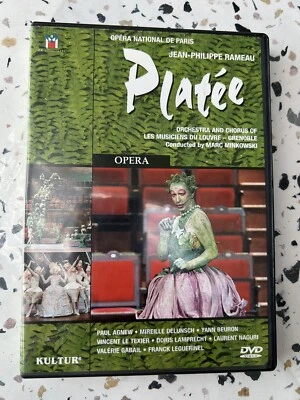 Rameau DVD Platée . Opéra National De Paris. Minkowski. (2004) 2 Discs Like New - Image 1 of 2