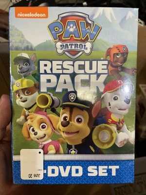PAW Patrol Rescue Pack Big Heroes Winter Rescues Pup Dog (3 DVD Box Set) - NEW - Image 1 of 2
