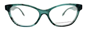 BCBG MAXAZRIA - RAYLYNN TEAL HORN 53/15/140 - NEW Authentic WOMEN EYEGLASSES - Picture 1 of 2