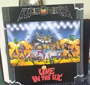 Helloween Live In The UK vinyl Lp Record First Press Heavy Metal Nm / Nm - Picture 1 of 15