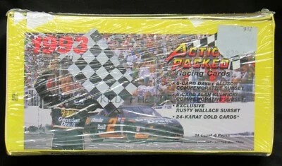 1993 Action Packed Series 3 Racing Cards - Factory Sealed - Box - Image 1 of 3