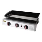 Griddle Buffalo Outdoor Gas 630mm x 360mm Cooking Area 7.5KW LPG CR886 Catering