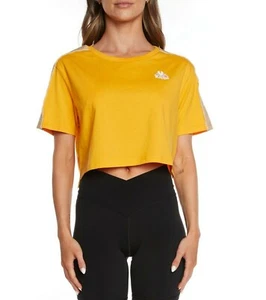 Neu mit Etikett Kappa 222 Banda Solok T-Shirt, honigfarben, reguläre Passform, 100 % Baumwolle, - Bild 1 von 7