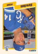 Storm Davis1990Fleer UpdateU-102Kansas City Royals