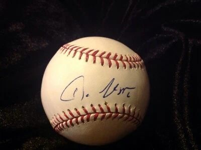 Balón autógrafo Dan Uggla OMLB Florida Marlins Atlanta Braves  Foto 1 de 2