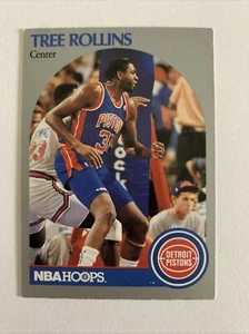 1990 NBA Hoops Tree Rollins Card #413 - Picture 1 of 3