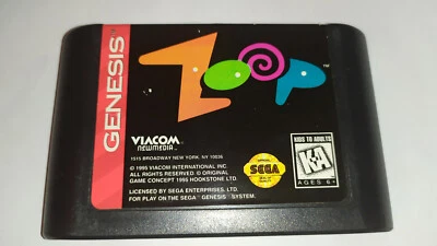 Zoop Sega Genesis Genuine Game Cartridge *NTSC-U* - Image 1 of 4
