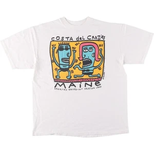 Hanes T-shirt cotone bianco tipo uomo L/eaa563370 - Foto 1 di 9