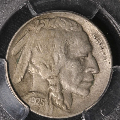 1925 D PCGS XF-40 Buffalo Nickel - Image 1 of 3