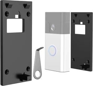 No-Drill Ring Doorbell Mount for All-New Battery Doorbell (2024 Release), Strong - Picture 1 of 12