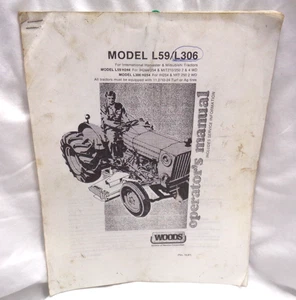 Manual de Operador MADERAS Modelo L306 (Rev. 10-87) - Imagen 1 de 4