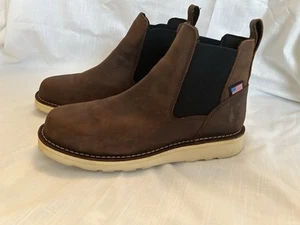 Danner Bull Run Chelsea Keilabsatz Stiefel Braun Größe 12 Herren " - Bild 1 von 5